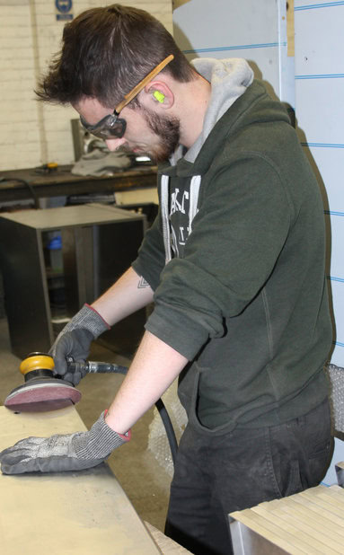 Our apprentice, Caleb