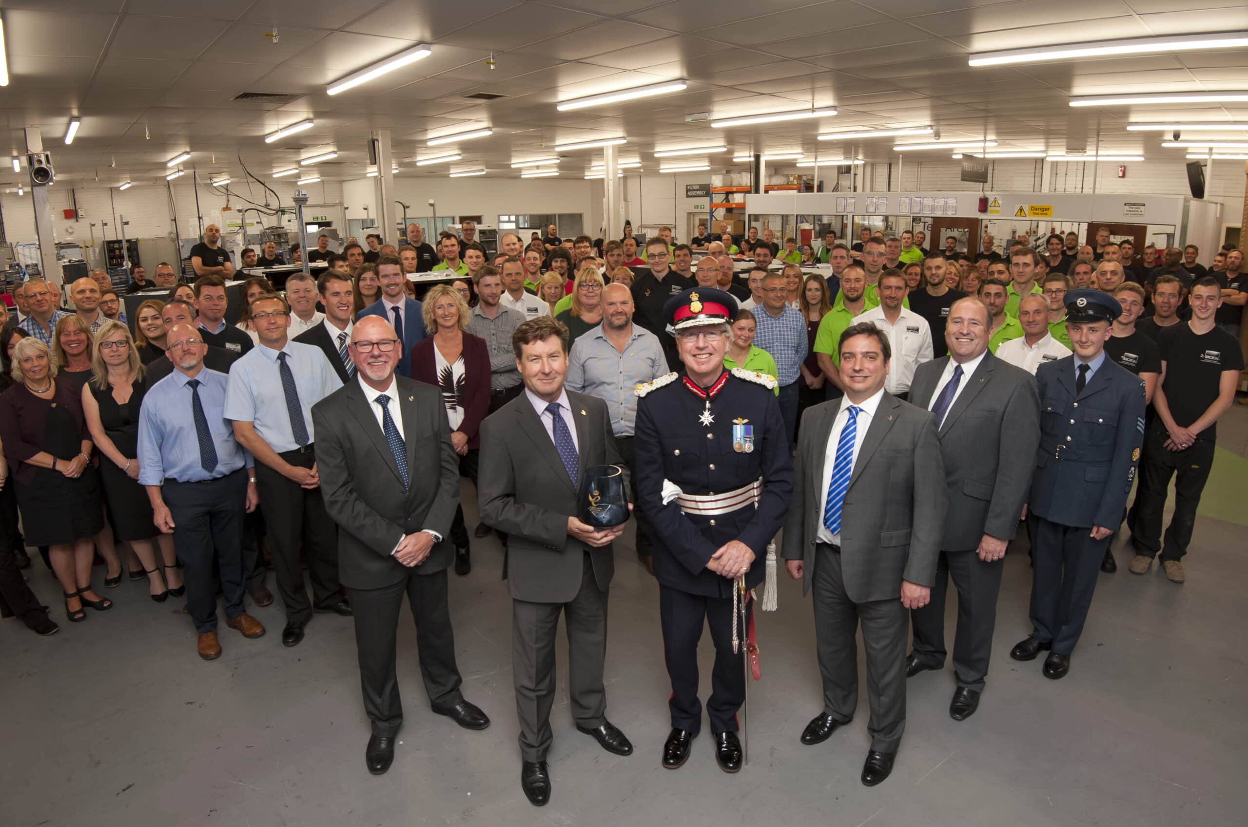 We have been awarded The Queen's Award for Enterprise, Innovation 2017