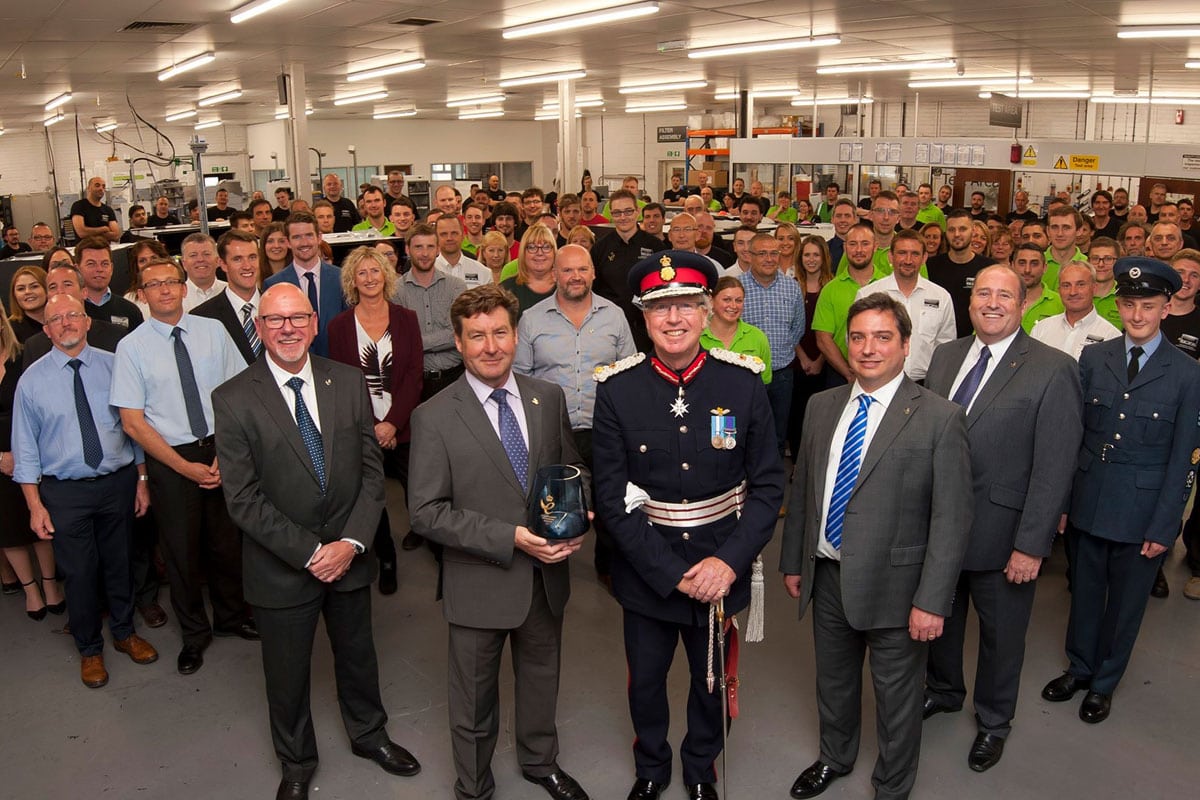 We have been awarded The Queen's Award for Enterprise, Innovation 2017