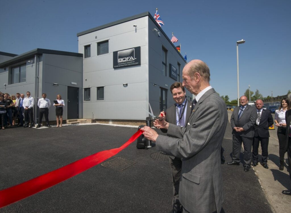 HRH The Duke of Kent visit