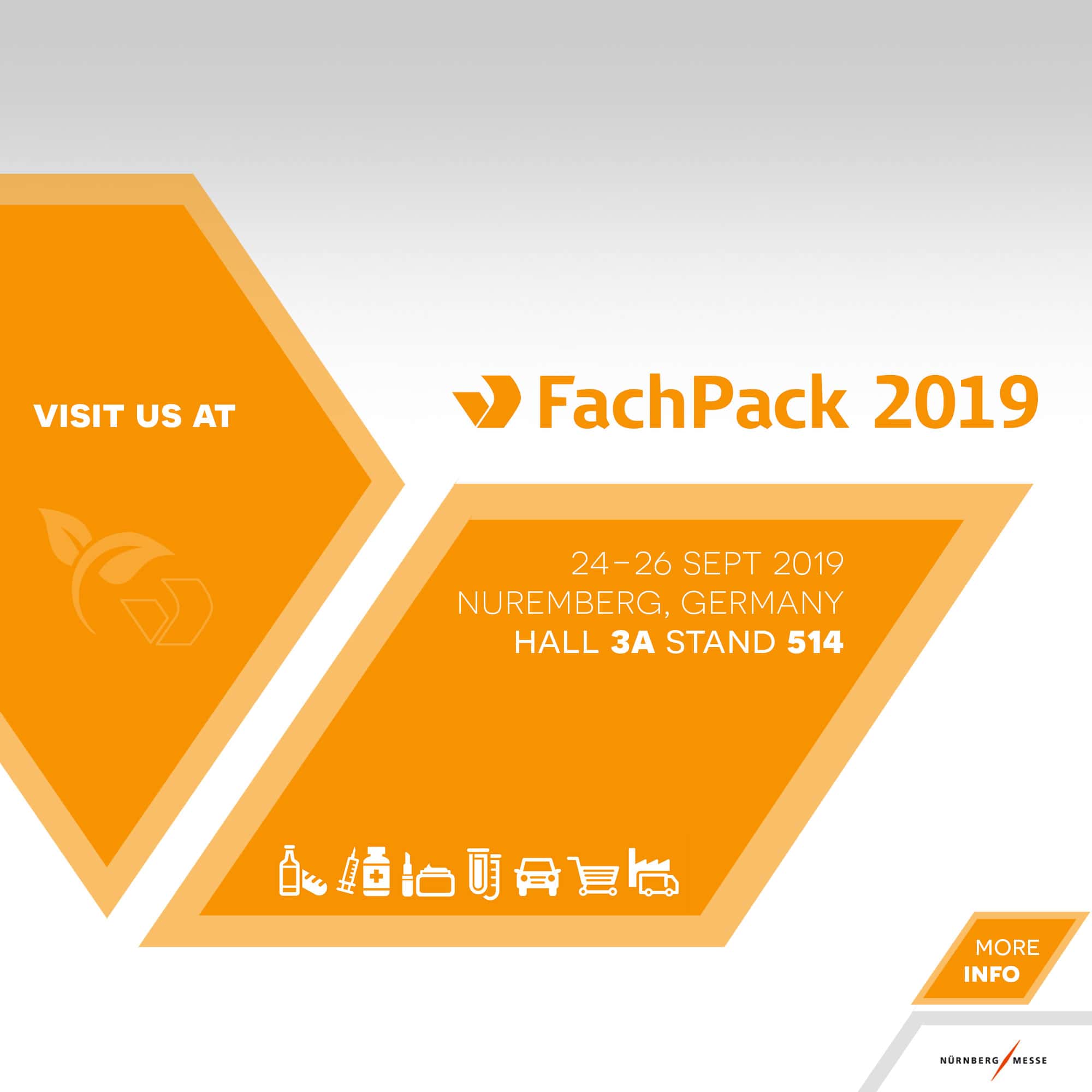FachPack 2019 - Hall 3A, Stand 514
