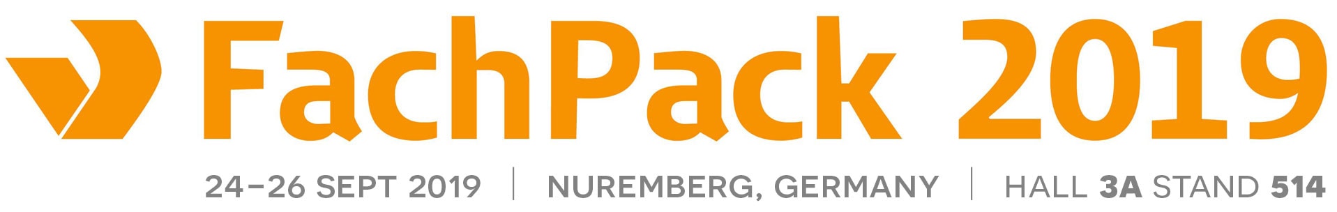 FachPack 2019 - Hall 3A, Stand 514