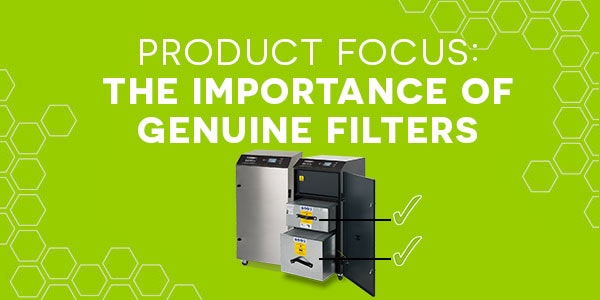 Product focus - The importance of genuine filters