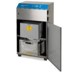 Donaldson BOFA laser fume extractor AD PVC iQ stainless steel doors open